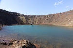 Cráter Kerið
Cráter, Kerið, desde, parte, inferior