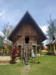 Casa tradicional de Kalimantan