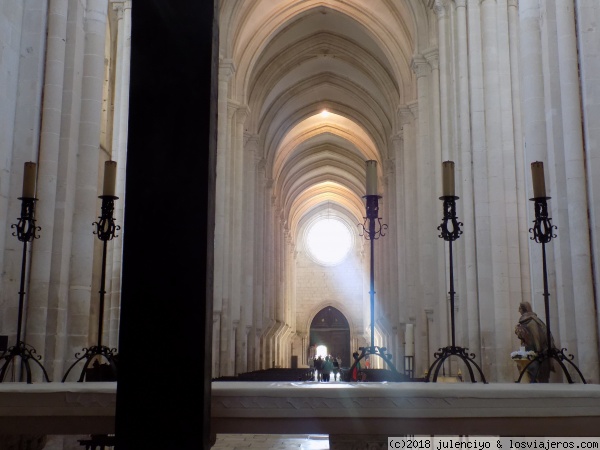 Monasterio de Alcobaça
Interior de la iglesia del Monasterio
