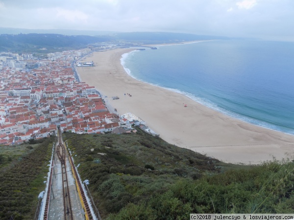 Nazare
Playa y ascensor de Nazare
