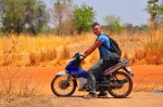 En moto hacia Sindou