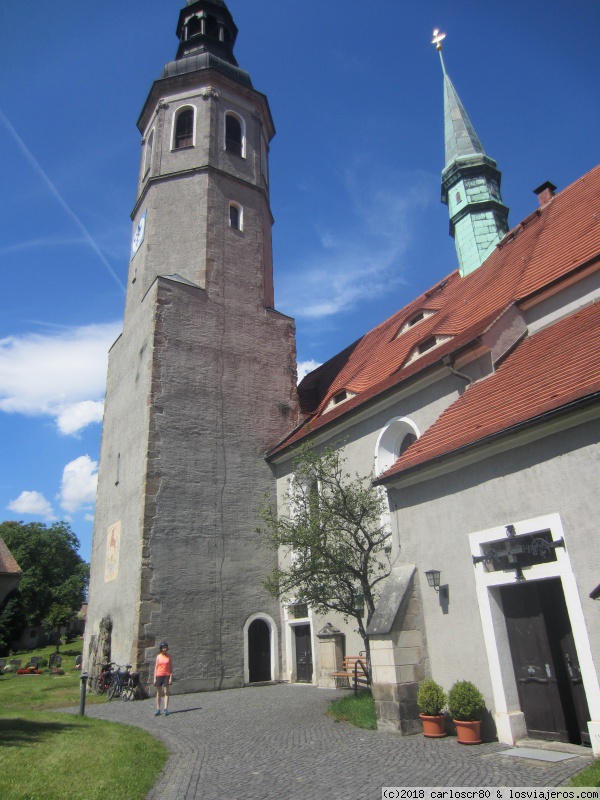 Dia 1: Dresde/Taubenheim  - Zittau.  58km. - Oder-Neisse (Frontera Alemania -Polonia) en bici (1)