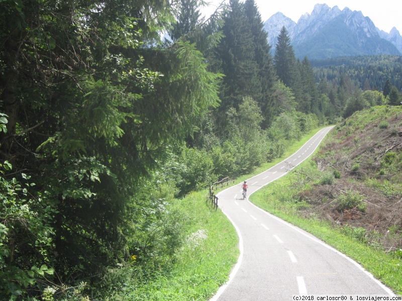 6 días en Eslovenia: Alpes Julianos y Ljubliana - Blogs de Eslovenia - Día 5: Ruta en bici a Oberthörl (Austria)  y Tarvisio (Italia). 60kms. (2)