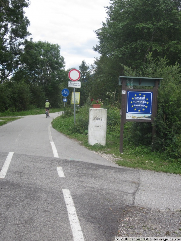 6 días en Eslovenia: Alpes Julianos y Ljubliana - Blogs de Eslovenia - Día 5: Ruta en bici a Oberthörl (Austria)  y Tarvisio (Italia). 60kms. (4)