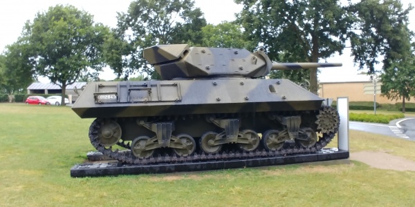 Tanque en Pointe du Hoc
Desembarco de Normandía
