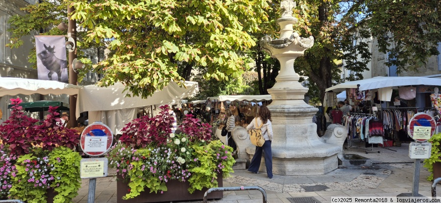 Viajar a  Francia: Pora Trazón Hoy Miércoles - Mercado de los miércoles de Saint Rèmy (Pora Trazón Hoy Miércoles)