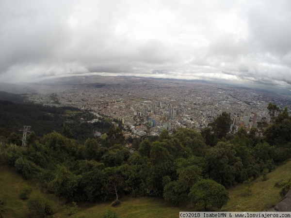 Bogotá
Bogotá des de Monserrate
