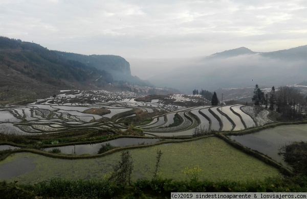 Yunnan - Terrazas de arroz de Duoyishu
Las terrazas de Duoyishu se encuentran en el condado de Yuanyang en Yunnan. Yuanyang es famoso por tener una de las mejores vistas de terrazas de arroz de toda China y por ser un lugar repleto de minorías étnicas.
