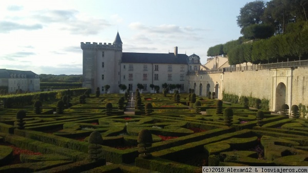 Jardines de Villandry
Vistas del castillo y jardines.
