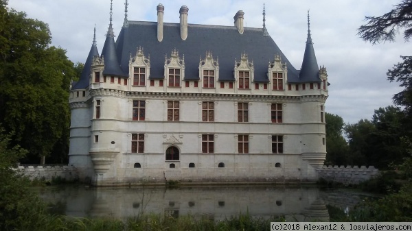 Castillo Azay l' Rideau
Parte trasera del castillo.
