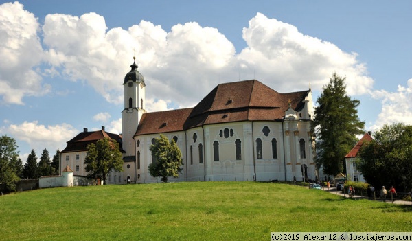 Wieskirche
Exterior de la iglesia.
