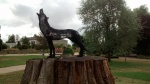 Jardín botánico de Loches.
Jardín, Loches, Estatua, botánico, lobo, jardín