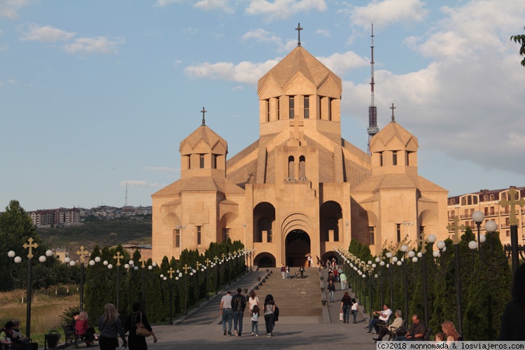 Foro de Puedo Azerbayan Sello Armenia: Catedral de Yerevan