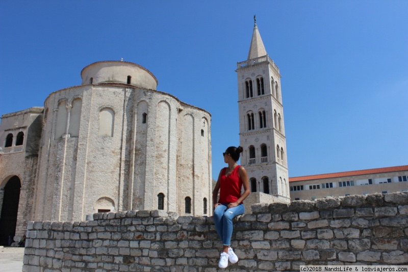 Croacia: 7 días recorriendo en coche la Costa Dálmata - Blogs de Croacia - Zadar: atardecer junto al Órgano del mar (4)