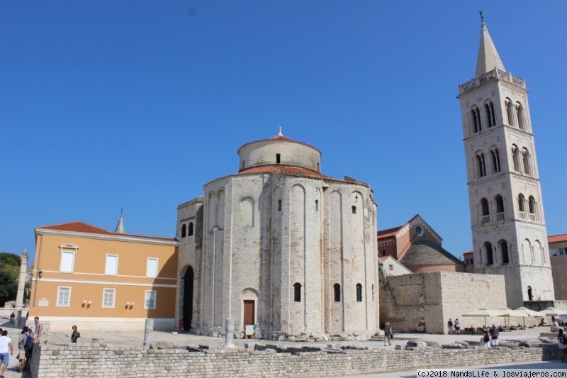 Zadar: atardecer junto al Órgano del mar - Croacia: 7 días recorriendo en coche la Costa Dálmata (1)