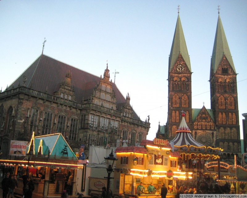 Bremen preparing the Christmas