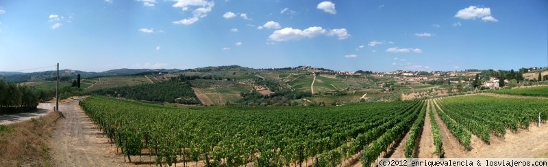 Viajar a  Italia: La Ceç - Paisaje de Chianti (La Ceç)