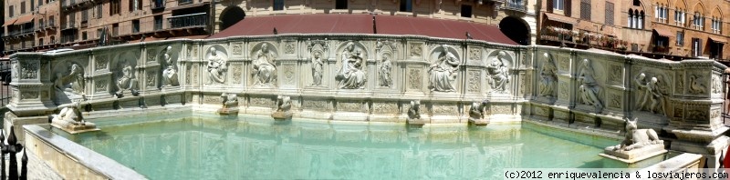 Viajar a  Italia: Sepia Y Siena Es Lo Mismo - La Fonte Gala, en Siena (Sepia Y Siena Es Lo Mismo)