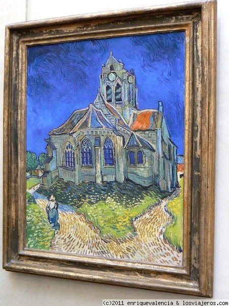 La iglesia de Auvers de Van Gogh
Otro de los cuadros de Van Gogh que me encantan, también en Orsay
