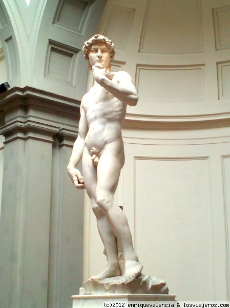 El David de Miguel Angel, Florencia
Impresionante, creo que ya se ha dicho todo sobre esta escultura.
