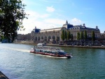 Museo de Orsay desde la orilla contraria del Sena
Paris Orsay Museo