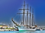 El Juan Sebastian Elcano en Valencia