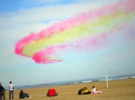 Festival aeronaútico en Valencia.