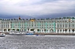 Entrada al museo del Hermitage en San Petersburgo