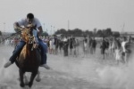 Carreras de caballos en la Playa de Pinedo