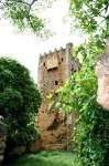 Ruinas del Monasterio de la Murta en Alzira. Torre del Homenaje