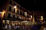 Toledo. Terrazas de los bares de la plaza Zocodover