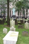 Cementerio en Wall Street. Trinity Church Nueva York