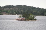 Mini island in the Stockholm archipelago