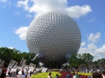 Esfera del parque Epcot en...