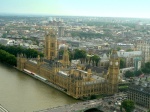 The Houses of Parliament from the London Eye