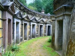 The Circle of Lebanon in Highgate Cemetery in London