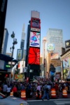 Times Square or the navel of the world