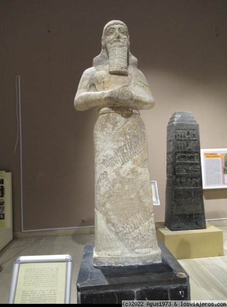 Figura asiria
En el Museo Nacional de Bagdad
