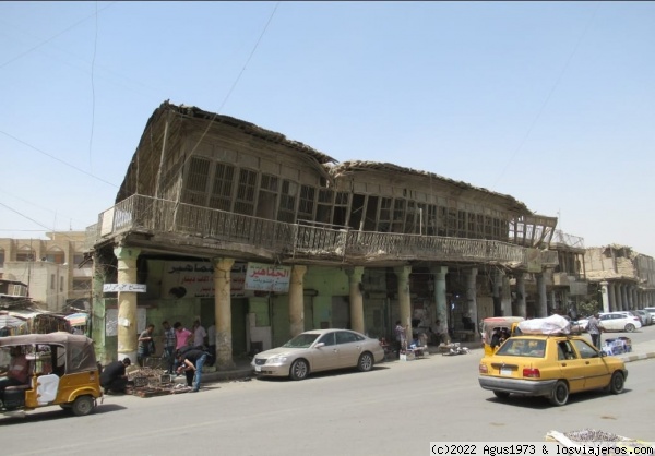 casa del centro de Bagdad.
Muchas de las casas del centro de Bagdad están en estado ruinoso.
