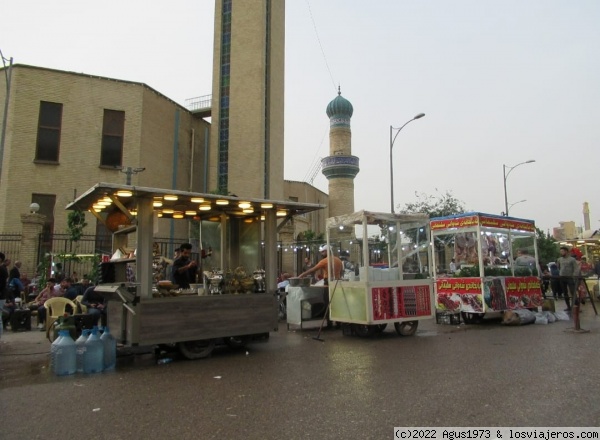 Puestos callejeros
Alrededor de la Gran Mezquita de Suleimaniya.
