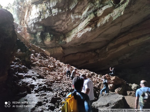 Salida de las grutas de San Sebastián
Chiapas
