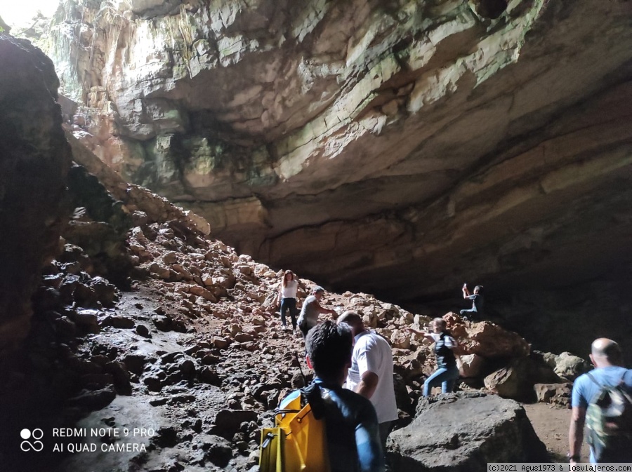 Bajo el cielo de Mesoamérica (México) - Blogs de Mexico - Las grutas de "San Andrés", donde entran dos y salen tres (3)