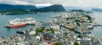 Vistas de Alesund desde el mirador de Fjellstua
Vistas, Alesund, Fjellstua, Alesun, desde, mirador