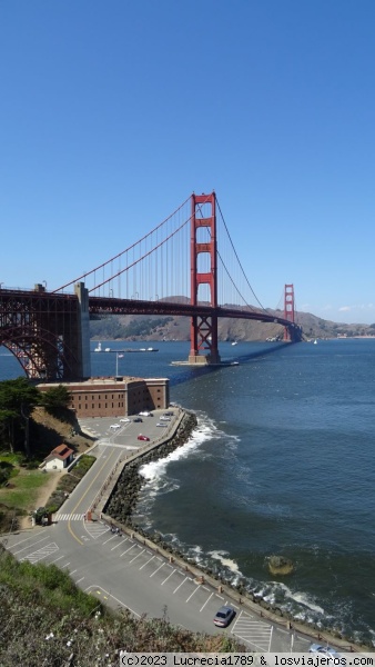 Golden Gate Bridge, aparcamientos
golden gate Bridge, zona de aparcamientos
