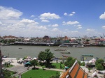 Vista desde Wat Arun
Vista, Arun, Gran, Palacio, desde