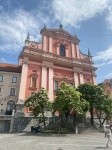 Plaza Preseren e Iglesia Franciscana de la Anunciación