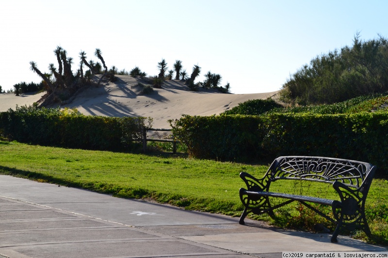 Viajar a  España: Ayamonte - Banco en Isla Canela (Ayamonte)