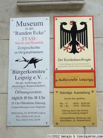 Museo de la Stasi en la Esquina Curva - Leipzig