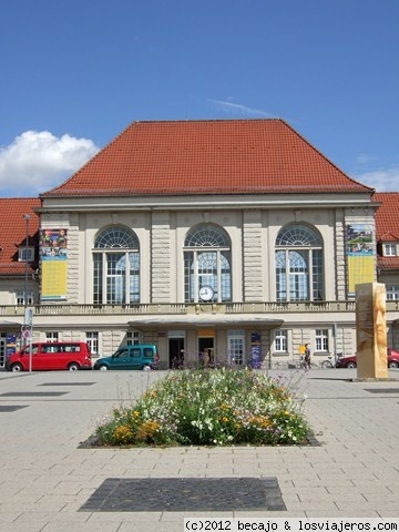 Weimar - Estación de tren
Estación central de tren
