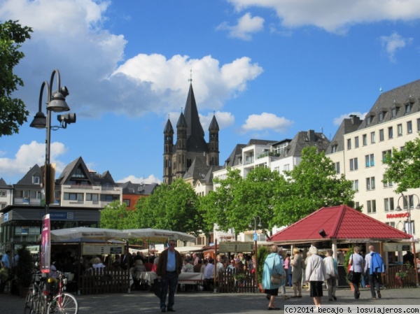 Colonia - Heumarkt
Plaza Heumarkt en Colonia
